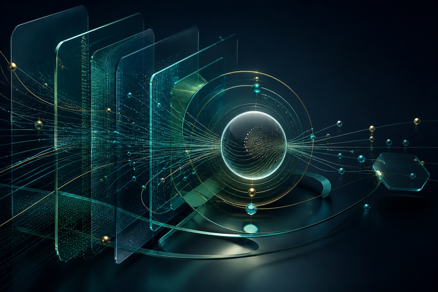 Abstract enterprise intelligence and data visualization